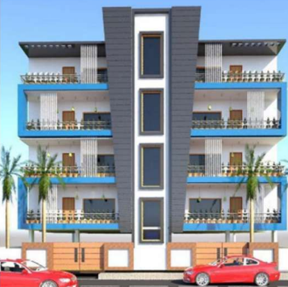 RESIDENTIAL FLATS DESIGN AT SARASWATI VIHAR